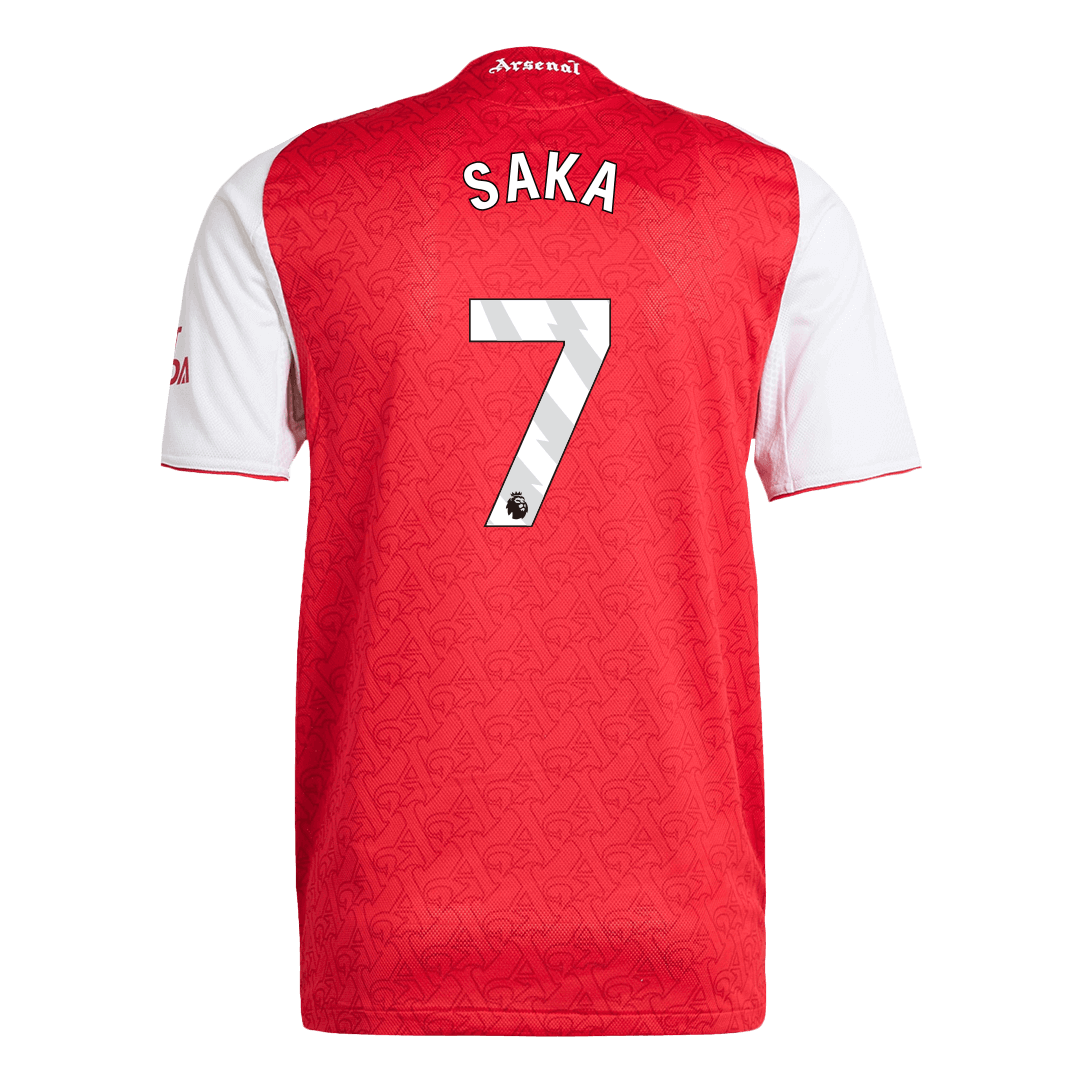SAKA #7 Mens Arsenal Home Jersey 2025/26 - Player Version (Slim Fit)
