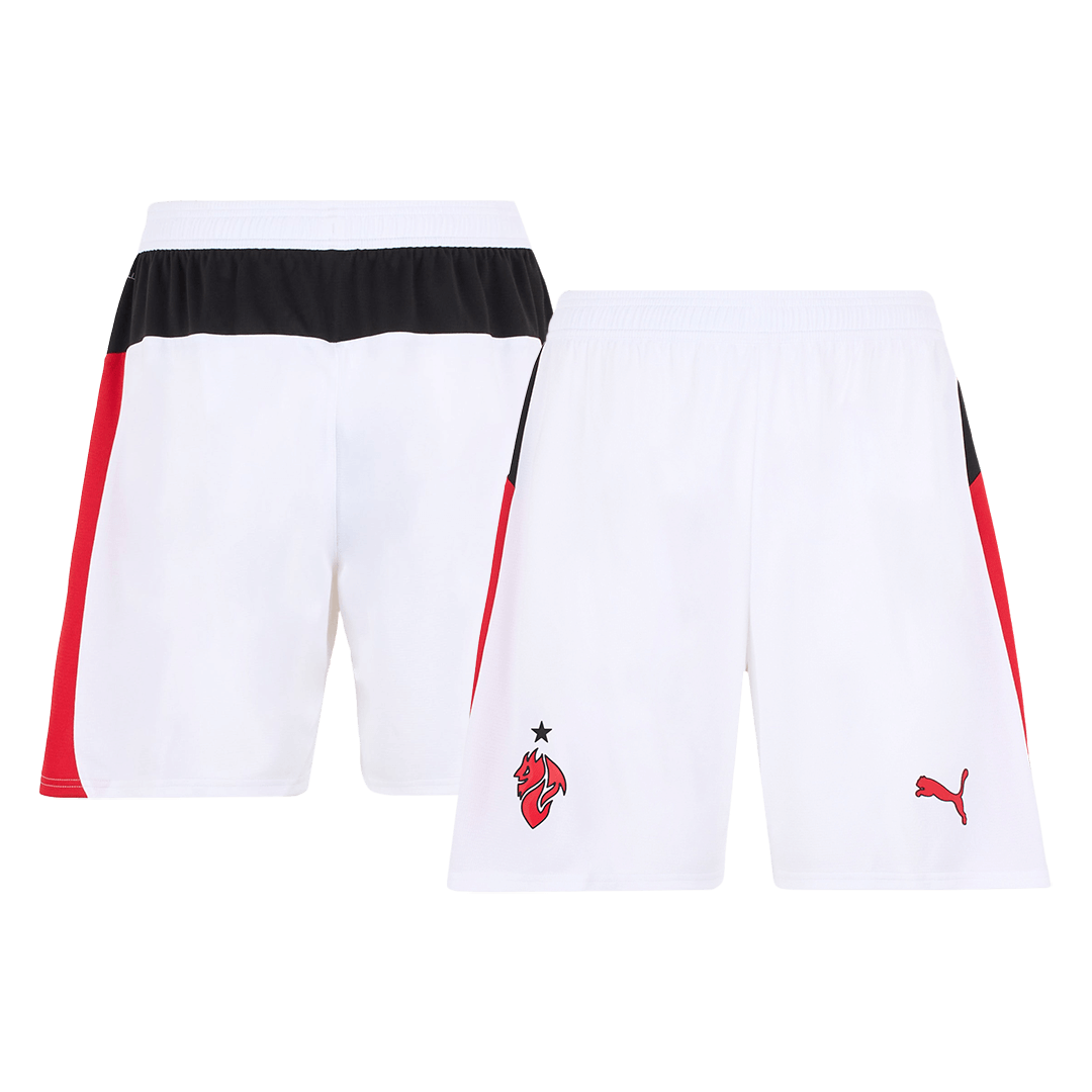 Mens AC Milan Away Shorts 2025/26