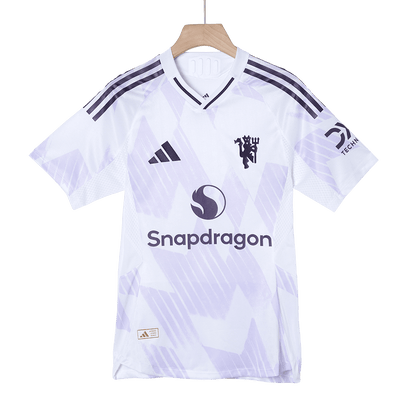 B.FERNANDES #8 Mens Manchester United Away Jersey 2025/26 - Player Version (Slim Fit)