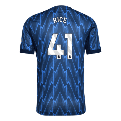 RICE #41 Mens Arsenal Away Jersey 2025/26 - Player Version (Slim Fit)