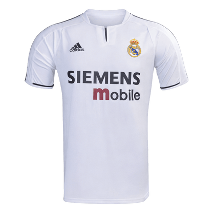 Retro 2003/04 Mens Real Madrid Home Jersey