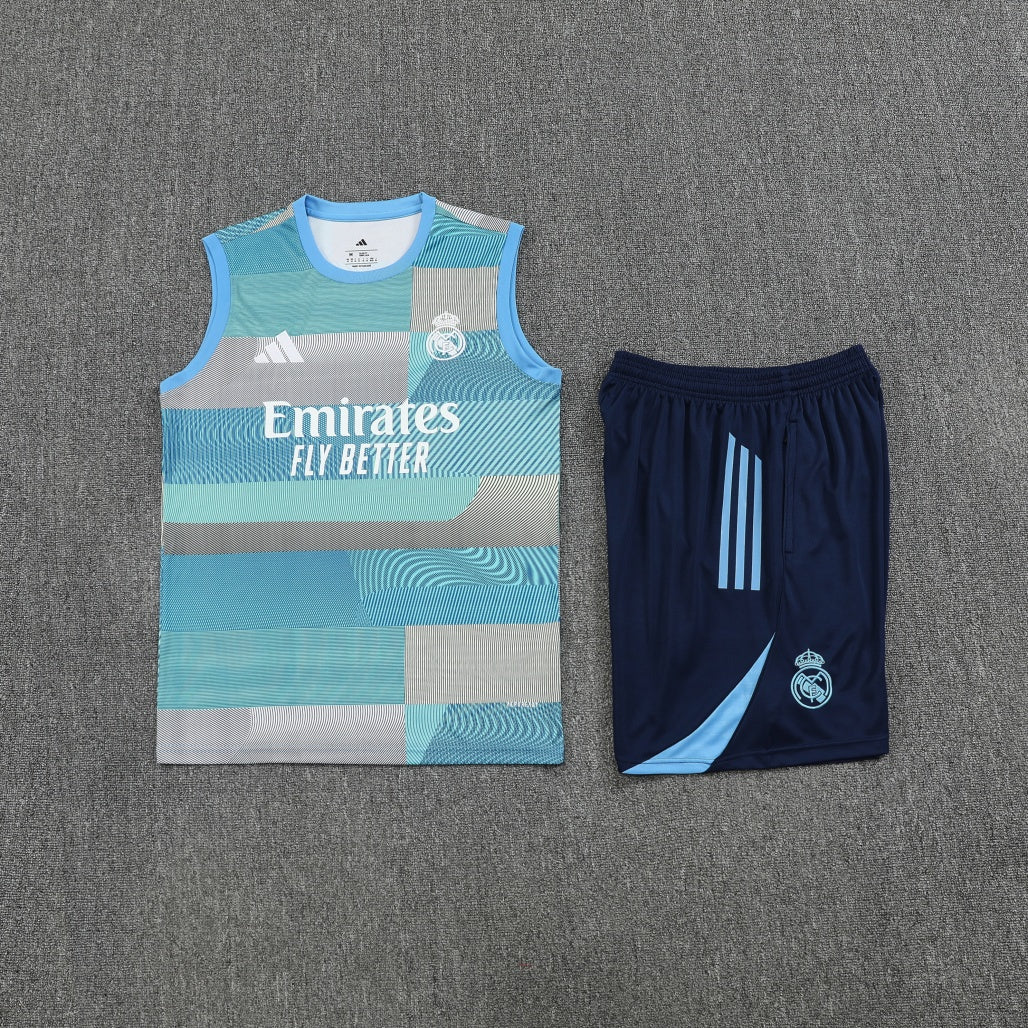Real Madrid Vest Set Training Tracksuits 25/26 Football Kit Soccer Jersey
