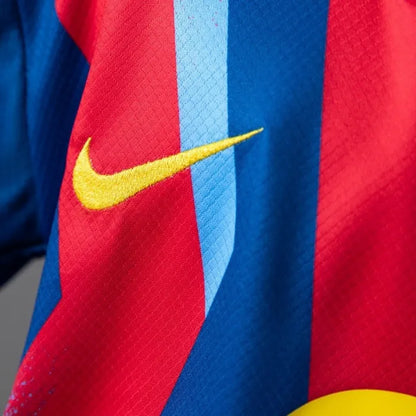 Kids Barcelona Jersey 25/26 Fourth Football Kit