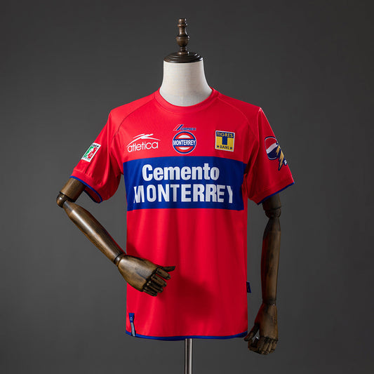Club Tigres Away Jersey 2001-2002 Retro Football Kit Soccer Shirt