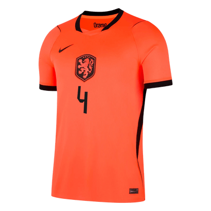 VIRGIL #4 Mens Netherlands World Cup Home Jersey 2026