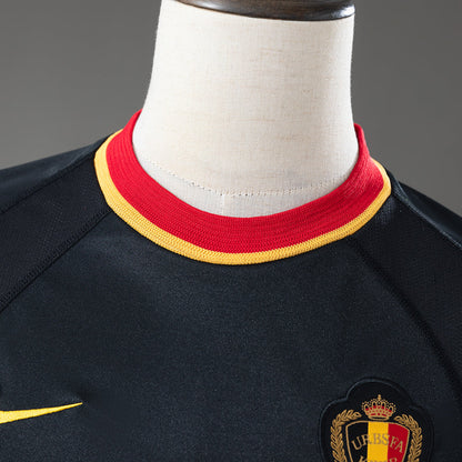 Belgium Away Jersey 2000 World Cup Football Kit Soccer Shirt