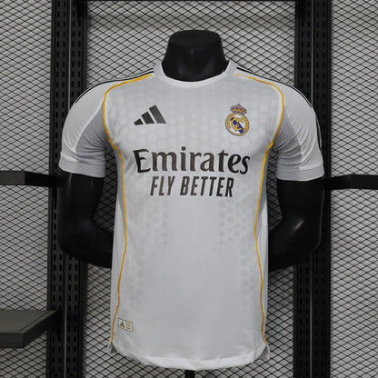 Player Version Real Madrid Jersey 25/26 Home Football Kit Soccer Shirt