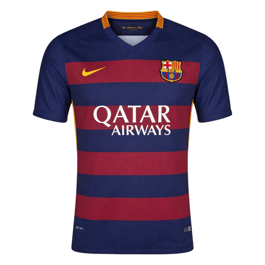 Retro 2015/16 Mens Barcelona Home Jersey