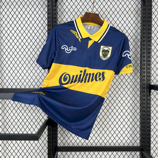Retro Boca Juniors Jersey 1995-96 Home Football Kit Soccer Jersey