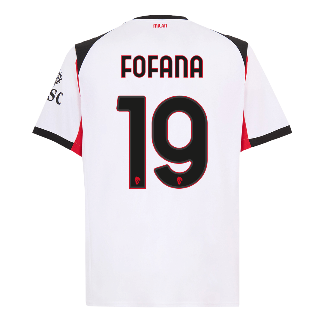 FOFANA #19 Mens AC Milan Away Jersey 2025/26
