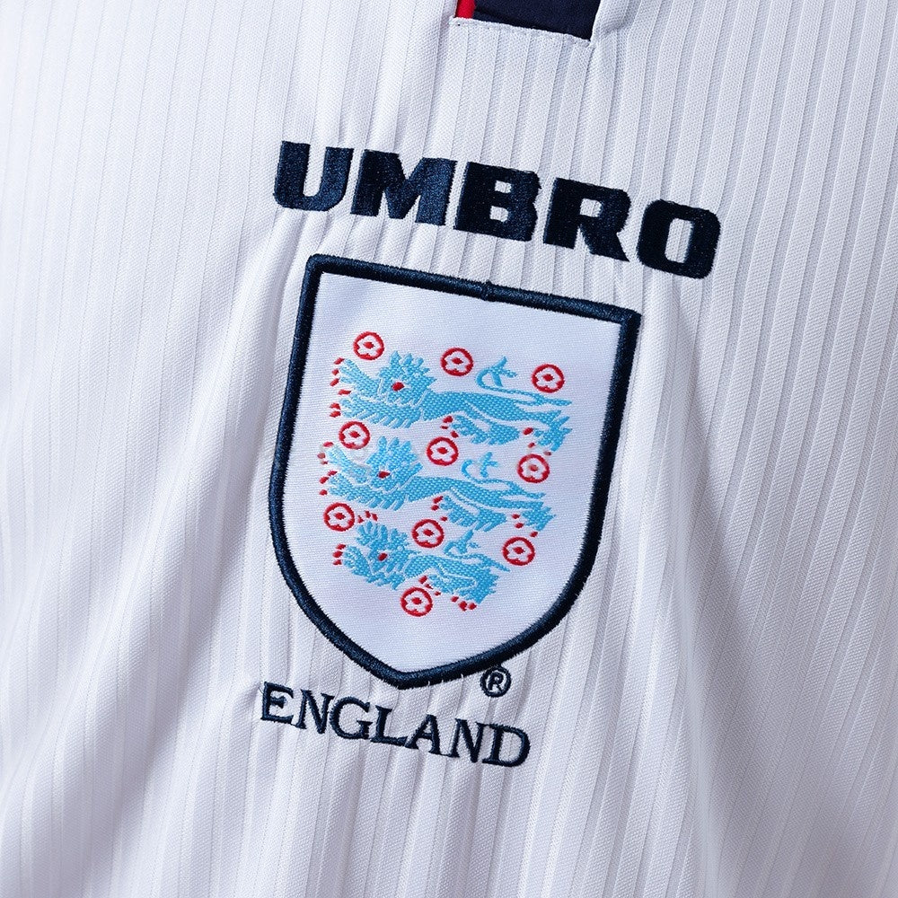 England Jersey 1998 Home Retro Football Kit