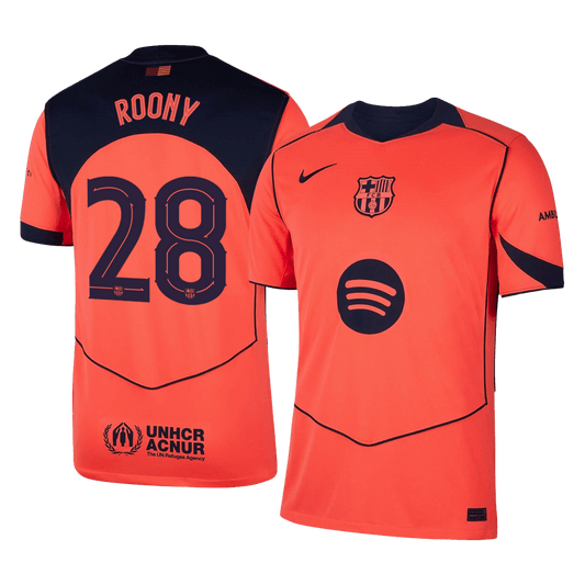 ROONY #28 Mens Barcelona Third Jersey 2025/26