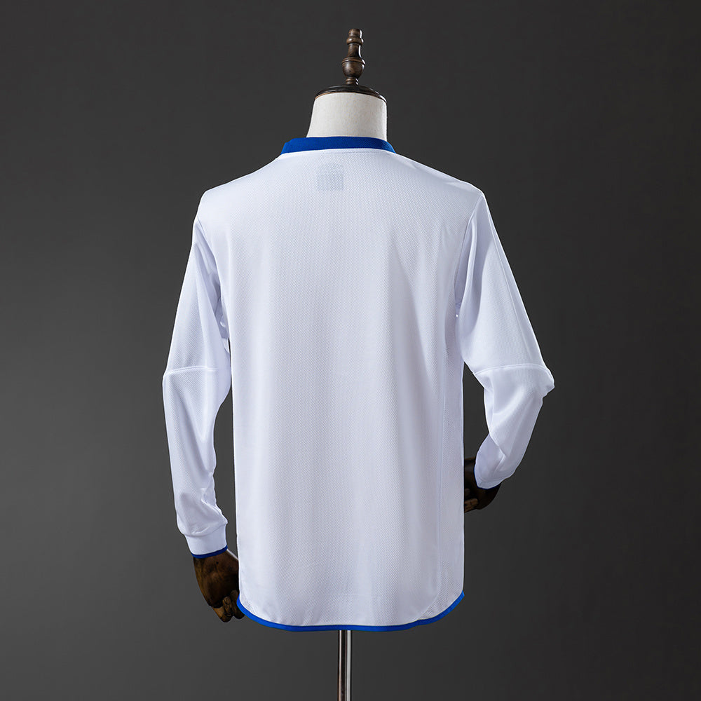 Chelsea Jersey 2003/05 Away Retro Football Kit Long Sleeves