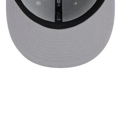 New Era Los Angeles Dodgers 2-Tone Color Pack 9FIFTY Snapback Hat -Gray/Purple