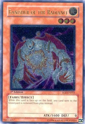 Banisher of the Radiance [EOJ-EN022] Ultimate Rare