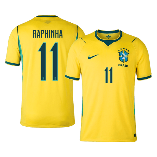 RAPHINHA #11 Mens Brazil World Cup Home Jersey 2026 [PREMIUM]