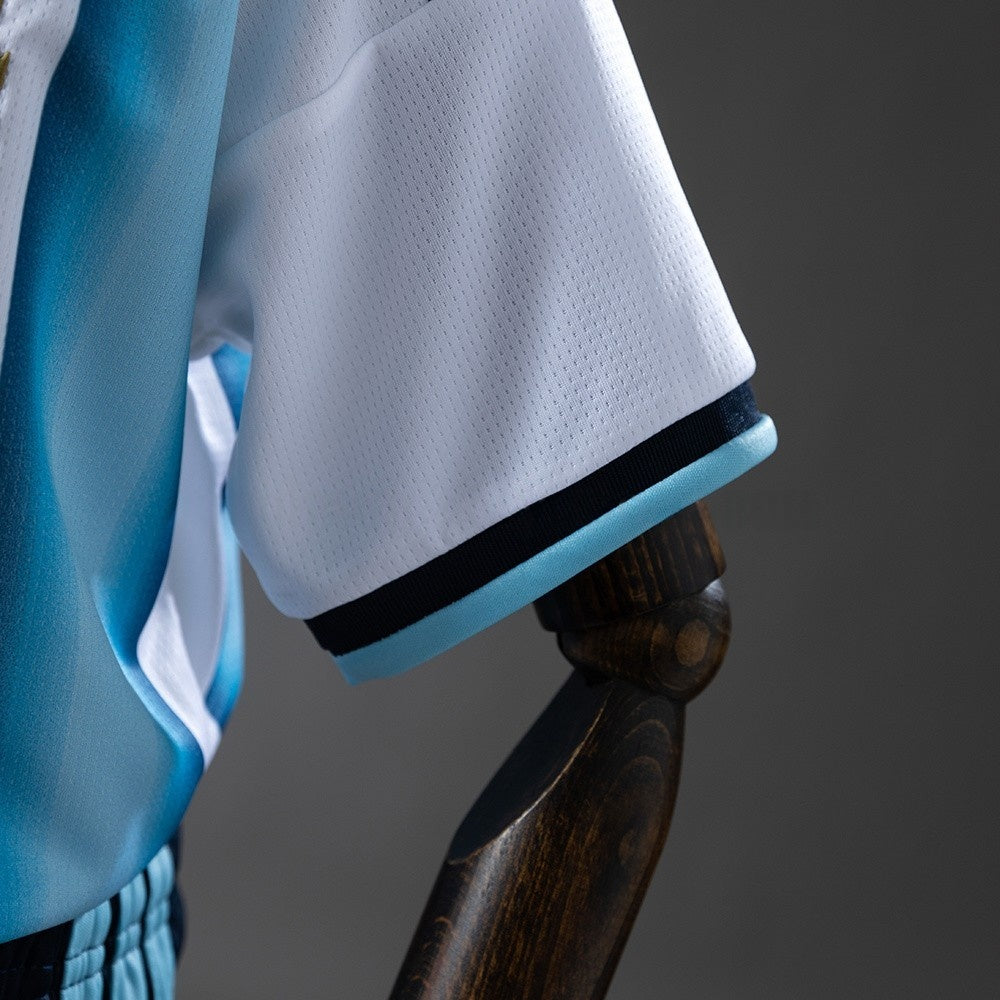 Kids Argentina Jersey 2026 World Cup Home Football Kit