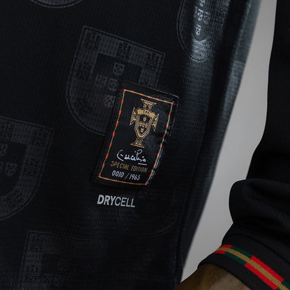 Portugal Black Jersey 25/26 Special Football Kit Long Sleeves