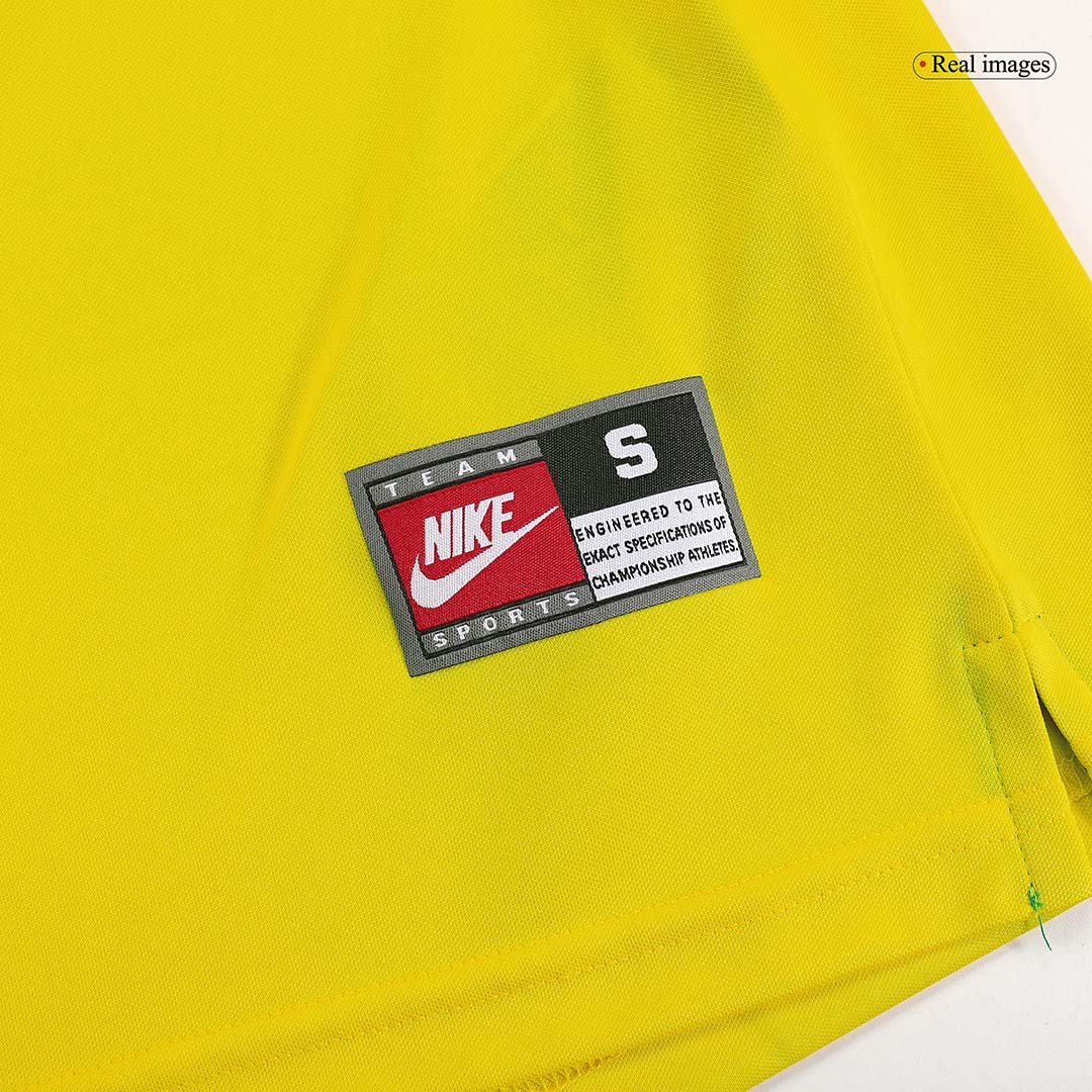 Retro RONALDO #9 1998 Mens Brazil World Cup Home Jersey