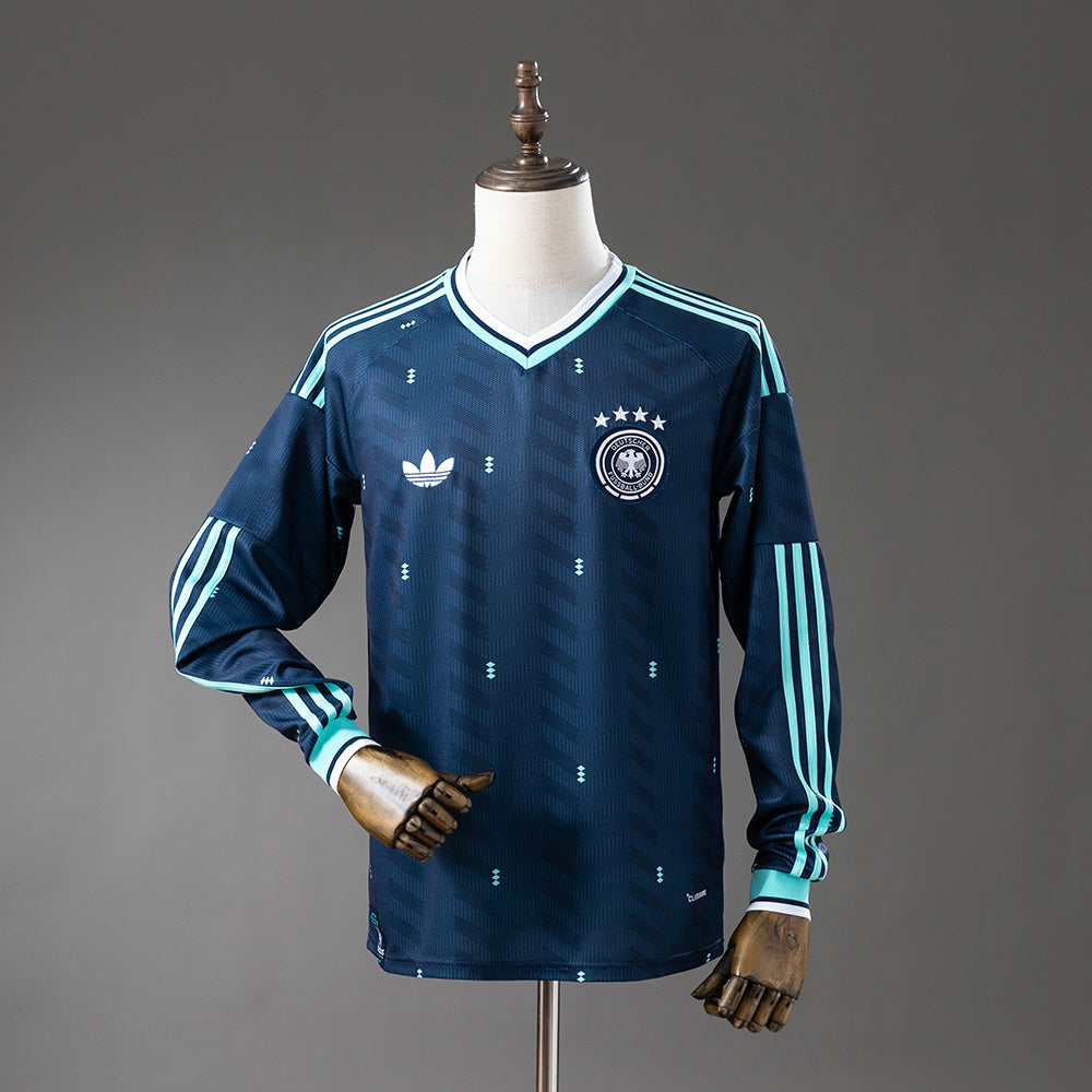 Germany Away Jersey 2026 World Cup Football Kit Long Sleeves Soccer Shirt