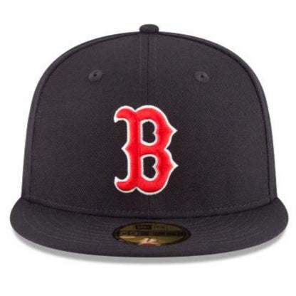 BOSTON RED SOX 2004 WORLD SERIES PATCH COLLECTION 59FIFTY FITTED-NAVY/RED
