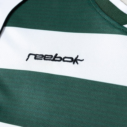 Sporting CP Jersey 2001/03 Home Retro Football Kit Long Sleeves