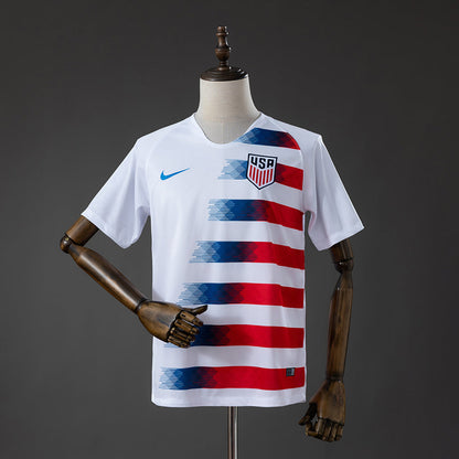 USA Home Jersey 2018 Retro Football Kit Soccer Shirt