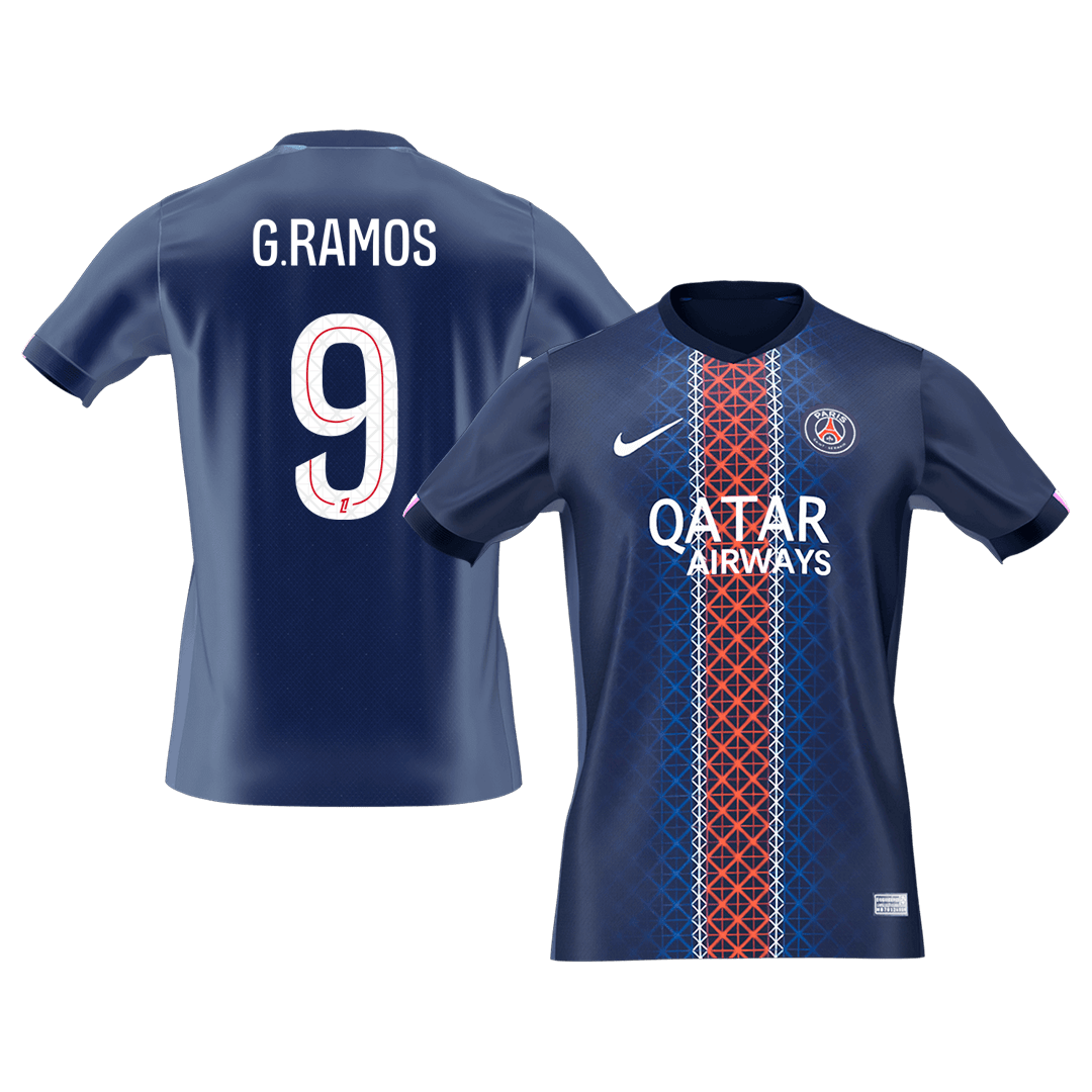 G.RAMOS #9 Mens PSG Home Jersey 2025/26 [PREMIUM]