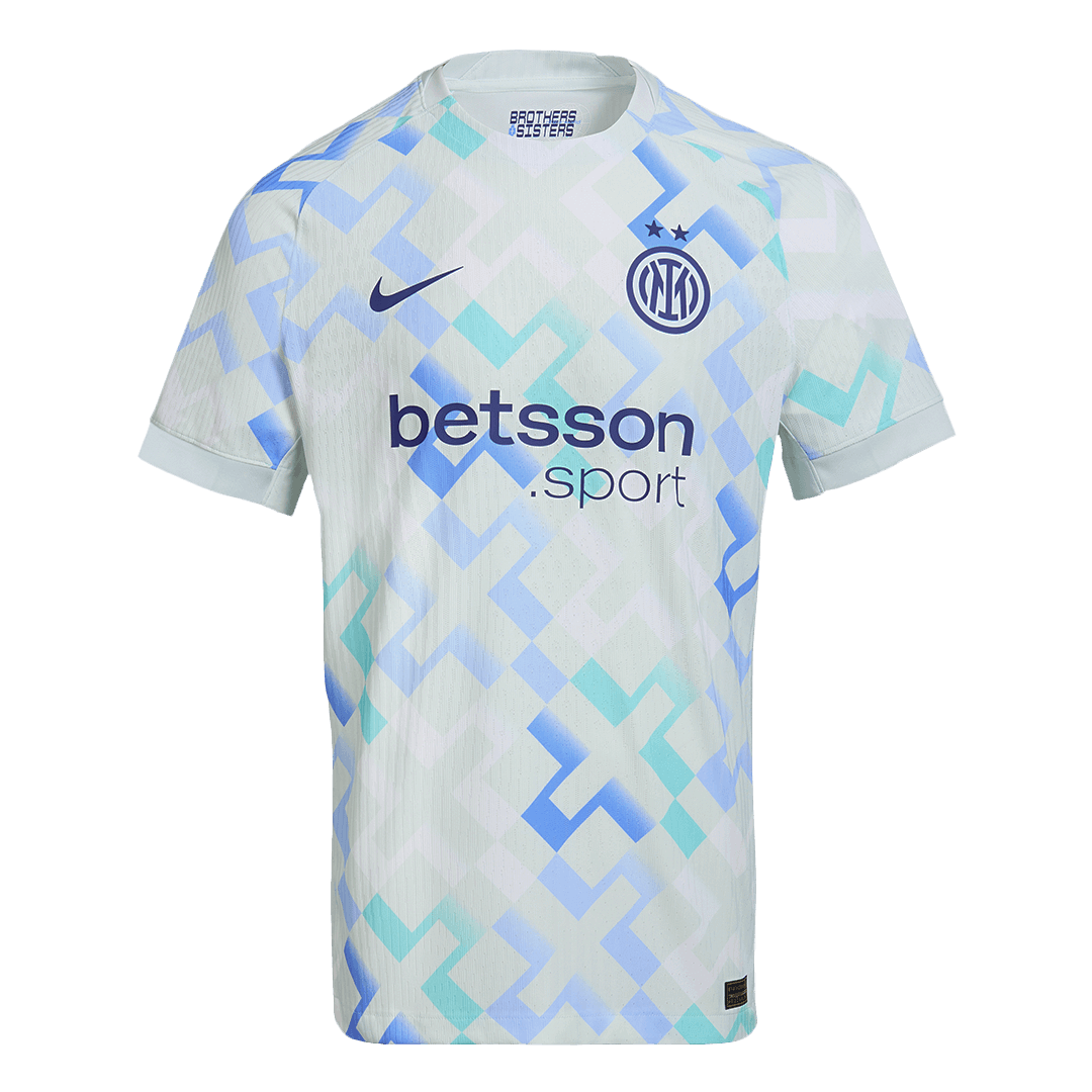 Mens Inter Milan Away Jersey 2025/26 - Player Version (Slim Fit)