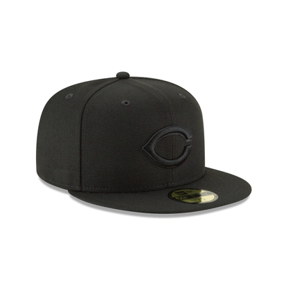 Cincinnati Reds NEW ERA BASIC 59FIFTY FITTED-BLACK/BLACK