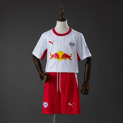 Kids RB Leipzig Home Jersey 2026-2027 Football Kit Soccer Shirt