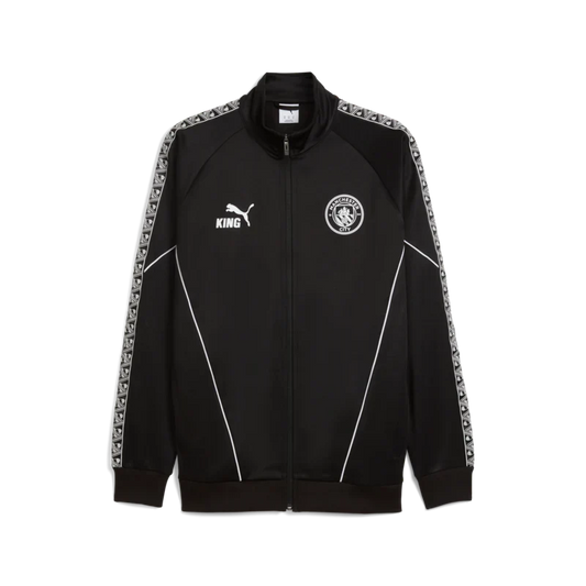 Puma Men's Manchester City KING Anthem Jacket/ Black/White