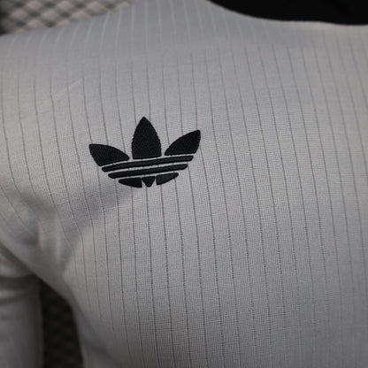 Long Sleeves Player Version Germany Jersey 25/26  White Football Kit Soccer Jersey