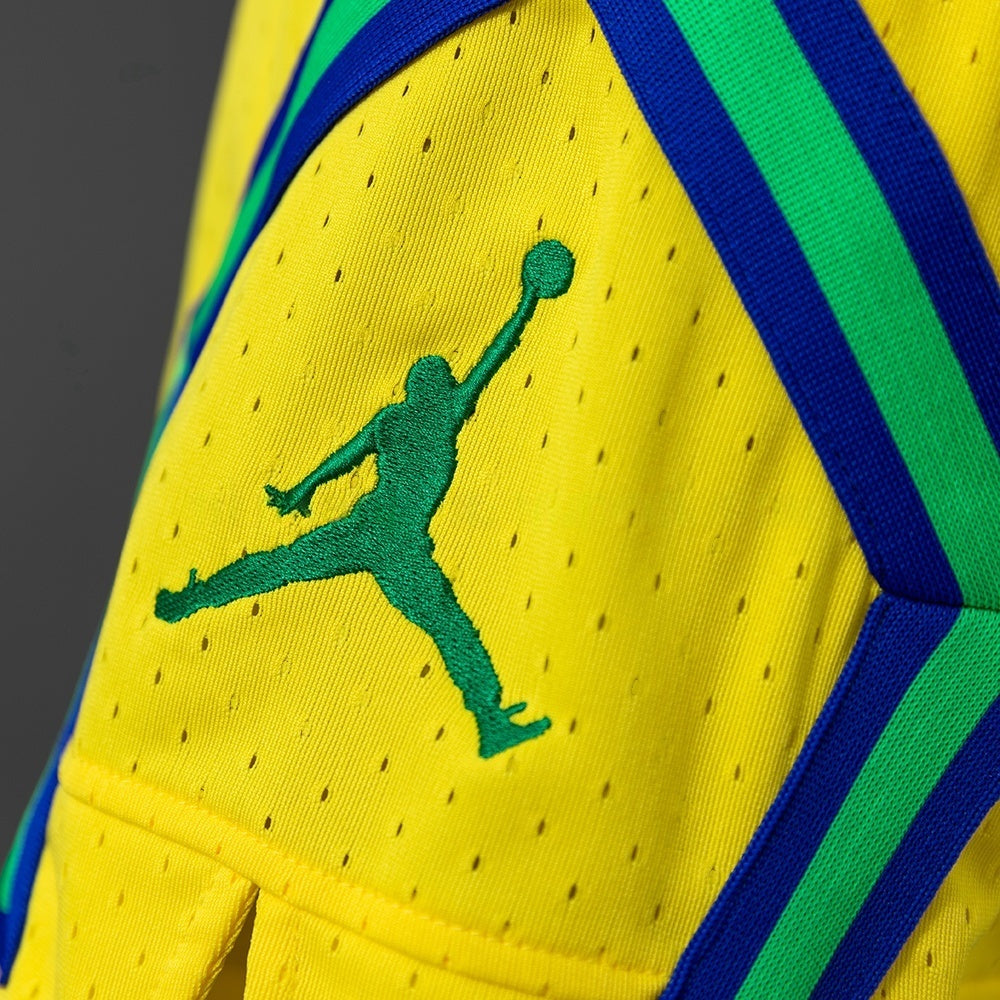 Brazil Basketball Shorts 2026 Yellow