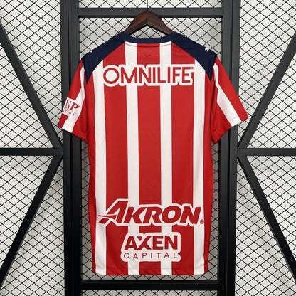 Chivas Jersey 25/26 Home Football Kit Soccer Jersey