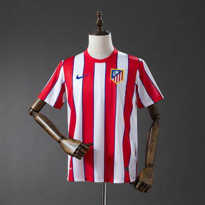 Retro Atletico Madrid Home Jersey 2011-12 Champions League Football Kit Soccer Shirt