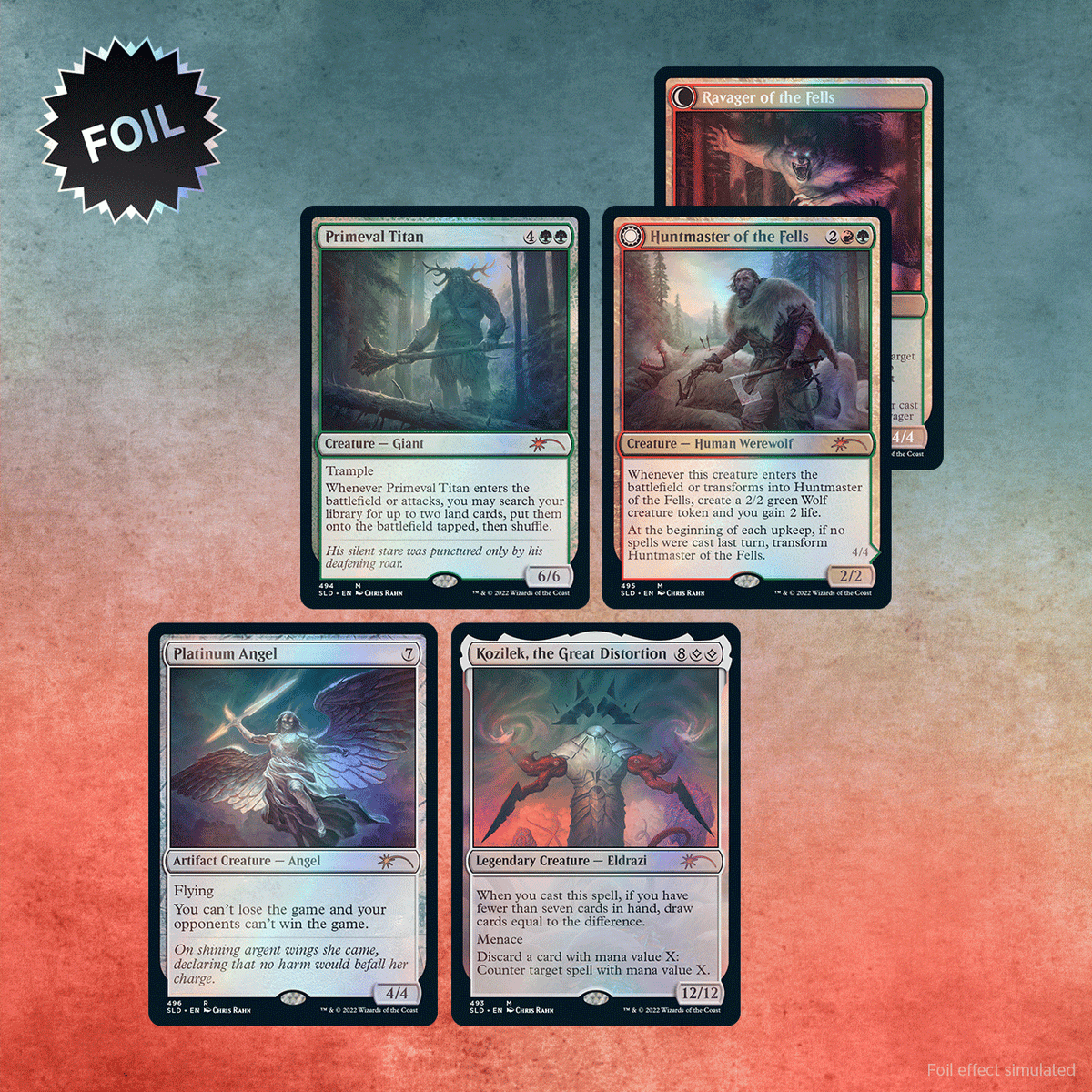 Secret Lair Drop: Artist Series: Chris Rahn - Traditional Foil Edition - Secret Lair Drop Series