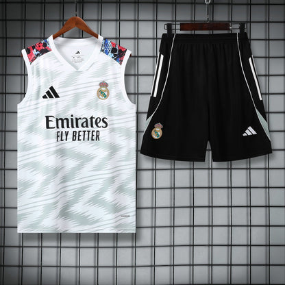 Real Madrid Vest Set Training Tracksuits 25/26 Football Kit Soccer Jersey