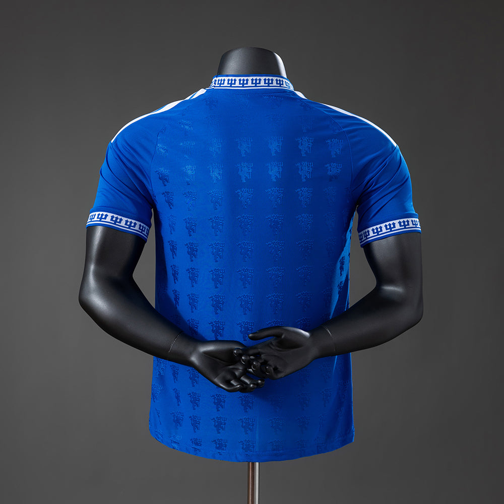Player Version Manchester United Blue Jersey 2026-2027 Special Football Kit Soccer Shirt