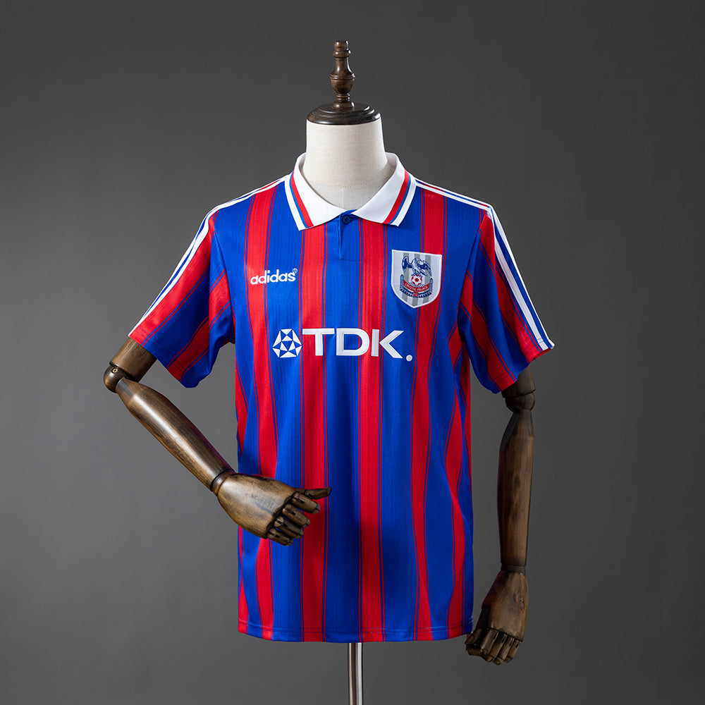 Crystal Palace Home Jersey 1996-98 Retro Football Kit Soccer Jersey
