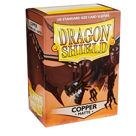 Dragon Shield Sleeves: Copper Matte  (Box Of 100)