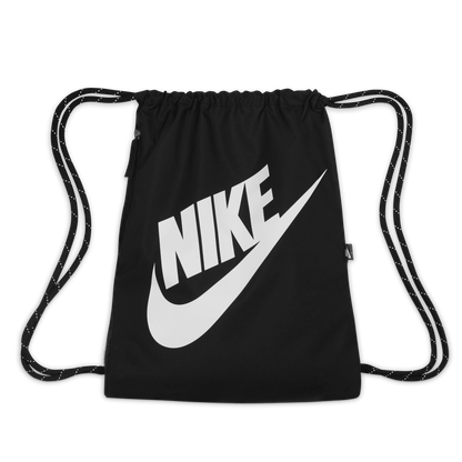 Nike Heritage Drawstring Gym Sack (13L)-Black