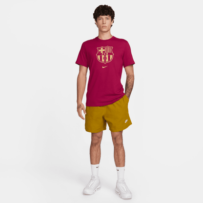 Nike FC Barcelona Crest Men's Soccer T-Shirt