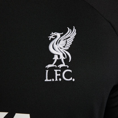 Liverpool FC Strike Men's Nike Dri-FIT Black/Green Soccer Drill Top