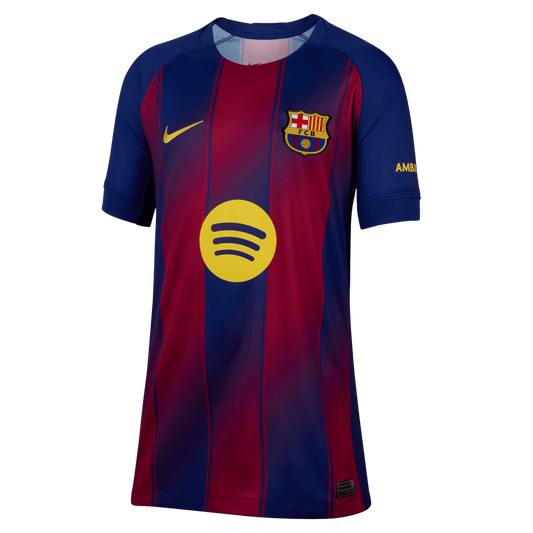 Nike Youth Barcelona Home Stadium Jersey 25/26