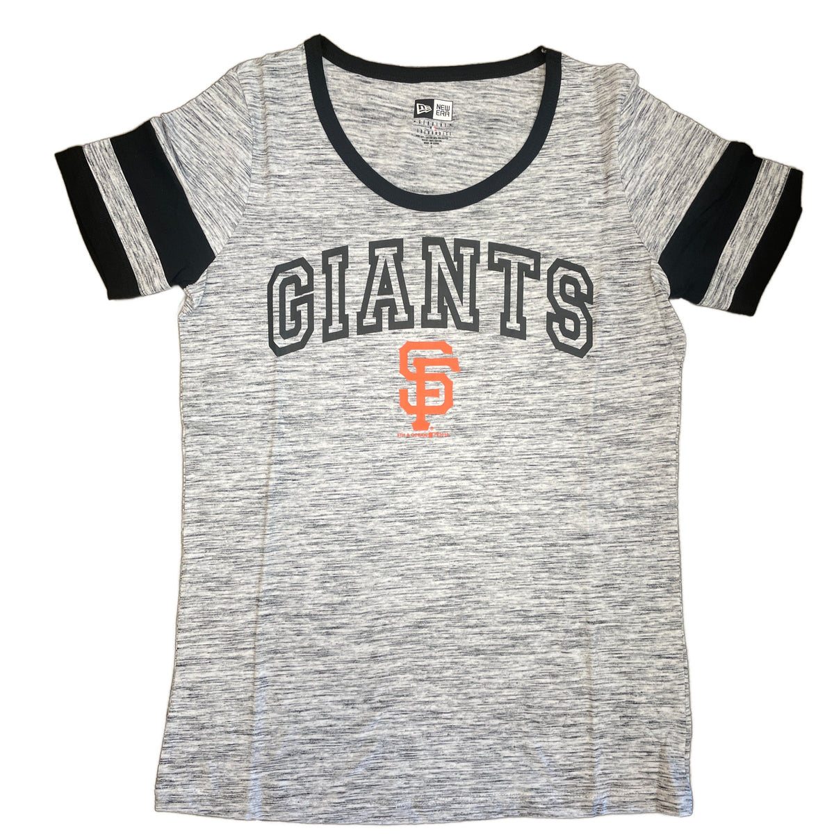 New Era Women's San Francisco Giants T-Shirt - Heather Gray