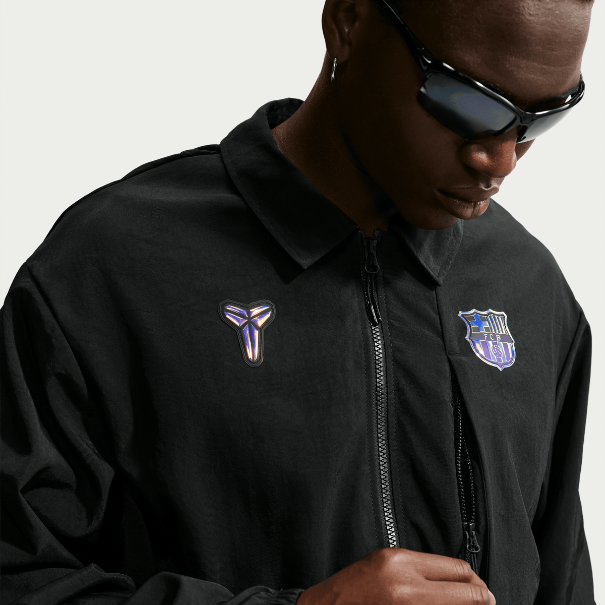 Nike Kobe Bryant FC Barcelona Away Men's  Soccer Woven Jacket