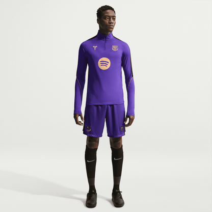 Nike FC Barcelona Strike Away Men's Kobe Dri-FIT Soccer Knit Pre-Match Drill Top