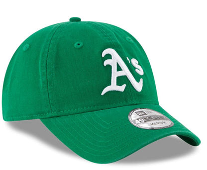 Oakland Athletics New Era Core Fit Replica 49FORTY Fitted Hat - Green