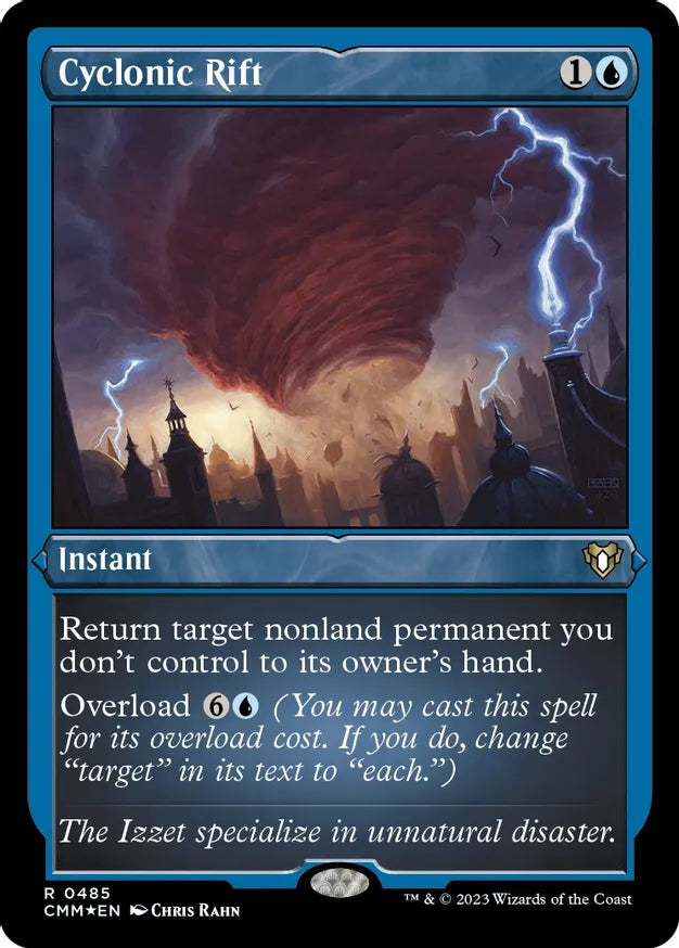 Cyclonic Rift (Foil Etched) - Commander Masters (CMM)